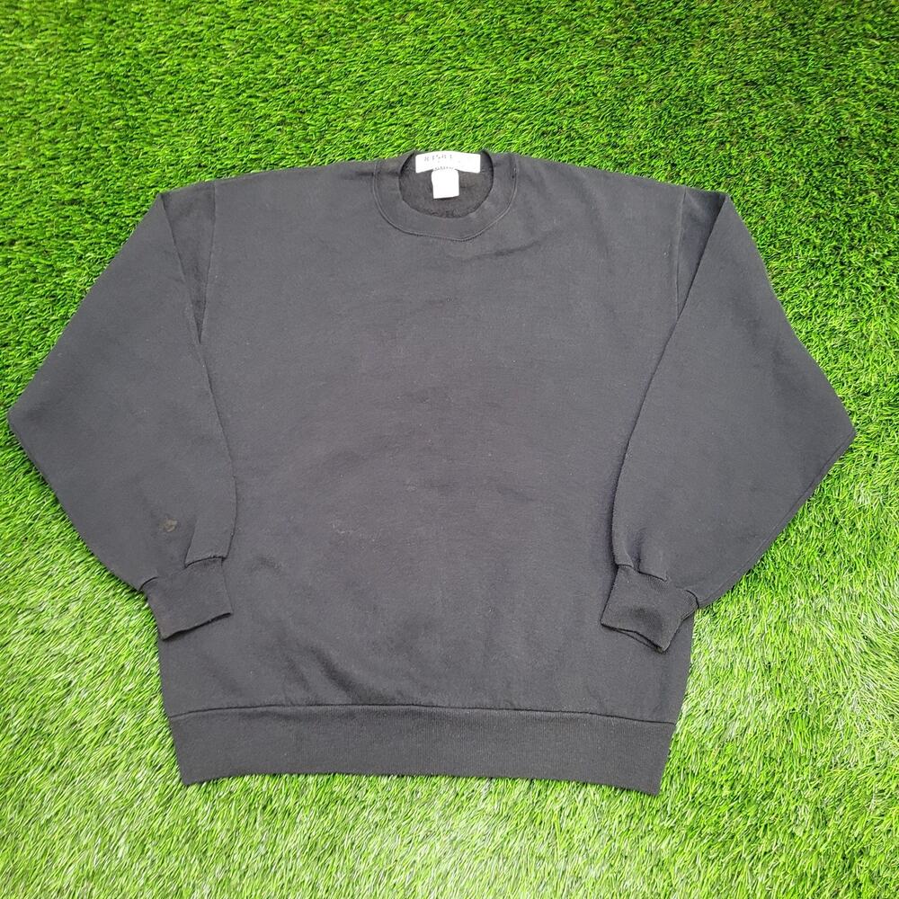 Vintage 80s JERZEES Blank Sweatshirt Women Large 22x26 Faded